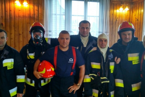 Бугринські пожежники - добровольці  проходять навчання у Польщі