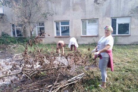 Працівники Бугринської амбулаторії ЗПСМ долучились до Всесвітнього дня прибирання  World_Cleanup_Day
