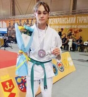 Жителька Бугринської громади Божук Софія стала чемпіонкою Всеукраїнського турніру з дзюдо