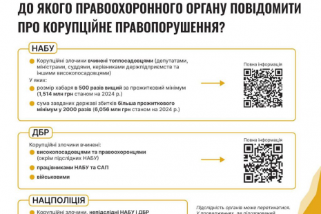 Підслідність у корупційних справах: які органи розслідують злочини високопосадовців в Україні
