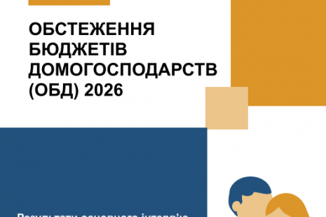Як сьогодні живуть українські родини:  перші результати вибіркових обстежень населення (домогосподарств) після чотирирічної перерви